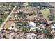 Aerial view showing house, barn and large property at 26650 Pelican St, Eustis, FL 32736