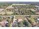 Aerial view of house and surrounding property at 26650 Pelican St, Eustis, FL 32736