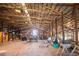 Spacious barn interior with high ceilings and exposed beams at 26650 Pelican St, Eustis, FL 32736