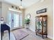 Bright entryway with tile floors and stained glass door at 27103 Camerons Run, Leesburg, FL 34748