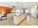 Open floor plan showcasing a modern kitchen and living space at 27103 Camerons Run, Leesburg, FL 34748
