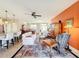 Open living room showcasing a comfortable seating area and an inviting atmosphere at 27103 Camerons Run, Leesburg, FL 34748