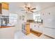 Updated kitchen with butcher block countertops and island at 422 W 11Th Ave, Mount Dora, FL 32757