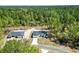 Aerial view of property highlighting surrounding nature at 91 Locust Loop, Ocala, FL 34472