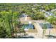 Aerial view of the home and lot at 91 Locust Loop, Ocala, FL 34472