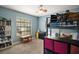 bedroom with bunk beds and ample storage at 505 W Catawba St, Fruitland Park, FL 34731