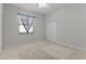 Bedroom featuring soft carpet, a ceiling fan, and a window with curtains at 1018 Green Gate Blvd, Groveland, FL 34736