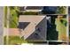 Aerial view showing home's roofline and surrounding landscape at 1741 Bonser Rd, Minneola, FL 34715