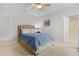 Charming bedroom with built-in drawers and en-suite bathroom access at 1741 Bonser Rd, Minneola, FL 34715