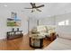 Bright and airy loft with hardwood floors and ample natural light at 1741 Bonser Rd, Minneola, FL 34715