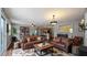 Cozy living room showcasing comfortable seating, modern decor, and an open layout at 3449 Roanoke St, The Villages, FL 32162