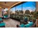Relaxing screened porch, perfect for enjoying the outdoors at 38626 Lakeview Walk, Lady Lake, FL 32159