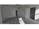 Bright bedroom space featuring a modern ceiling fan, ample natural light, and neutral wall color at 39817 Forest Dr, Eustis, FL 32736
