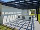 Outdoor kitchen and patio featuring a sink and countertop perfect for entertaining guests at 42200 Chinaberry St, Eustis, FL 32736