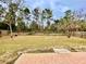 Backyard with patio and view of wooded area at 61 Fir Dr, Ocala, FL 34472