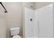 Small bathroom with shower and toilet at 632 Monte Vista Way, Winter Garden, FL 34787