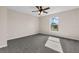 Well-lit bedroom, ceiling fan, and a view at 632 Monte Vista Way, Winter Garden, FL 34787
