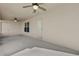 Covered patio with ceiling fans and access to backyard at 632 Monte Vista Way, Winter Garden, FL 34787
