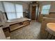 Spa-like bathroom with soaking tub, shower, and pebble tile floor at 110 N Volusia Ave, Pierson, FL 32180
