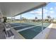 Multiple shuffleboard courts under covered area at 12 Hilly Way, Fruitland Park, FL 34731