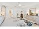 Spacious main bedroom with dresser and large bed at 1228 Zapata Pl, The Villages, FL 32159