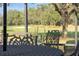 Enjoy the view from this patio overlooking the golf course at 17112 Se 71St Lewisfield Ter, The Villages, FL 32162