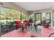 Serene screened patio overlooking the golf course at 17112 Se 71St Lewisfield Ter, The Villages, FL 32162