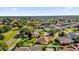 Wide aerial view of the house and surrounding area at 17716 Se 85Th Ellerbe Ave, The Villages, FL 32162