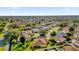 Birds-eye view of community featuring numerous homes and green spaces at 17716 Se 85Th Ellerbe Ave, The Villages, FL 32162