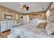 Cozy bedroom with a comfortable bed and built-in dresser at 18033 Rose St, Groveland, FL 34736