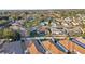 Aerial view showing home's location in a residential neighborhood at 2486 Five Forks Trl, The Villages, FL 32162