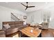 Open living area with hardwood floors and large windows at 2746 Se 19Th Ct, Ocala, FL 34471
