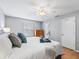Spacious bedroom with a king-size bed and en-suite bathroom at 2806 Salamanca St, The Villages, FL 32162