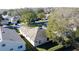 Aerial view of house; showcasing backyard and neighborhood at 3610 Rollingbrook St, Clermont, FL 34711