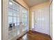 Entryway with French doors and wood flooring at 3610 Rollingbrook St, Clermont, FL 34711