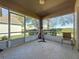 Relaxing screened porch overlooking backyard at 3610 Rollingbrook St, Clermont, FL 34711
