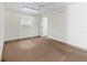 Empty office space with carpet and ceiling fan at 703 & 705 Cleveland Ave, Wildwood, FL 34785