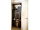 Utility closet with Trane HVAC unit and thermostat at 9622 Dr Baker Rd, Groveland, FL 34736
