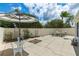 A large patio area is ideal for outdoor dining and social gatherings at 1330 Lajolla Cir, The Villages, FL 32159
