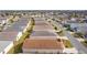 Aerial view of houses with varying roof colors and styles at 1387 Zest Ave, The Villages, FL 32163
