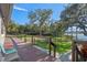Relaxing deck overlooking a lake at 17531 County Road 455, Montverde, FL 34756