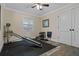 Home gym with Bowflex and weights at 17531 County Road 455, Montverde, FL 34756