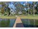 View of house from the dock, showcasing waterfront access at 17531 County Road 455, Montverde, FL 34756