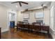 Spacious home office featuring multiple workstations and ample storage at 17531 County Road 455, Montverde, FL 34756