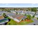 Aerial view of the community, highlighting various home styles at 202 Estrada Pl, The Villages, FL 32159