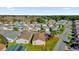 Community overview, aerial view of homes and surroundings at 202 Estrada Pl, The Villages, FL 32159