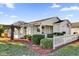 Cute Florida home with white picket fence and screened patio at 202 Estrada Pl, The Villages, FL 32159