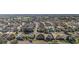 Aerial view showing home's location in neighborhood at 2131 Baldwin Run, The Villages, FL 32162