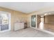 Outdoor kitchen in a bright and spacious sunroom at 2131 Baldwin Run, The Villages, FL 32162