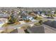 Aerial view of the house and surrounding neighborhood at 3259 Markward Dr, The Villages, FL 32163